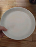 家用菜盘简约北欧风陶瓷纯色盘子轻奢高级感餐具釉下彩沙拉牛排盘 8英寸琉璃盘【2个装】 实拍图