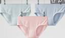 蕉内银皮300S女士内裤50支棉莫代尔混纺10A抗菌吸湿透气中腰三角3件 实拍图