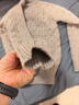 真维斯儿童毛衣秋冬款男童针织衫洋气男孩打底亲肤舒适纯色简约上衣 灰 170 实拍图