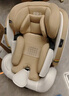 初婴贝儿童安全座椅汽车用0-4-12岁婴儿宝宝车载可坐可躺i-Size通风加热 豪华版黑+175°躺+支撑腿+遮阳棚 实拍图