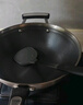 爱仕达炒锅304不锈钢蜂窝晶纹全屏防粘厨房家用炒菜锅具轻油少烟耐磨 丨可视半玻盖丨带侧耳 30cm 燃气明火电磁通用 实拍图