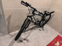 金武端自行车成人山地车公路赛车单车骑行变速超轻越野中学生初中青少年 尊享版-辐条轮-黑白色【铝架】 26寸21速 实拍图