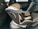 Heekin德国 儿童安全座椅汽车用0-4-12岁婴儿宝宝360度旋转ISOFIX硬接口 尊享灰(遮阳棚+上拉带+侧保护) 实拍图