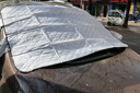 闲鸟汽车前挡风玻璃罩遮雪挡前挡罩车衣冬季半罩防雪防霜防冻风挡罩 实拍图