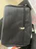 鹏境单肩包多隔层小背包多功能休闲斜挎包通勤背包2024七夕男士牛津布 六层拉链【横款-经典黑】 实拍图