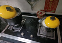 保温锁鲜砂锅燃气耐高温陶瓷煲汤锅干烧不裂煤气灶煲仔饭汤煲沙锅 【适合1-2人】 1L 实拍图