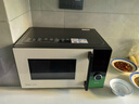 美的（Midea）微烤炸一体机家用变频微波炉烤箱空气炸平板23L900W不锈钢内胆毫秒瞬热烤管（C3F6） 实拍图