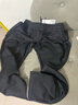 特步运动裤秋冬新款健身跑步裤透气卫裤针织束脚男裤子保暖通勤休闲裤 0159直筒-秋款-正黑色 3XL 实拍图