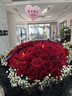 琐拉鲜花速递玫瑰花束求婚生日礼物送女友全国同城花店配送  99朵红玫瑰花束—皇冠女王款 实拍图