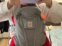 ERGObaby二狗背带婴儿抱娃神器四季透气外出旅行遛娃神器breeze解放双手 【重磅升级】Omni Deluxe灰+口水巾 实拍图