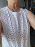 宜而爽【100%纯棉】中老年背心女大码宽松夏季薄款汗衫内衣打底衫送妈妈 实拍图