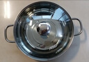 爱仕达（ASD） 火锅304不锈钢火锅家用厨房汤锅涮锅一锅多用燃气明火电磁炉通用 旋风复底鸳鸯火锅 26cm 实拍图