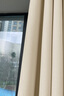 未来式窗帘遮光2025新款高级感法式奶油风轻奢客厅卧室隔音隔热遮光布 雪尼尔-奶油色（99%遮光）(当天发货) 定制/穿孔/韩褶/高温定型 联系客服 实拍图