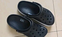 卡骆驰洞洞鞋贝雅卡骆班轻便耐磨一脚蹬休闲鞋|205089 白/深蓝-126 44 (280mm) 实拍图