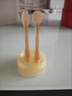 婴幼儿硅胶舌苔牙刷宝宝乳牙舌苔清洁器口腔清洁不伤肤手指牙刷 【刷舌苔】舌苔刷*2+漱口杯 实拍图