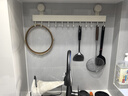 一卫（yweel）奶白吸盘厨房挂钩架挂杆壁挂厨具挂架勺子铲子置物架收纳架 实拍图