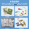 千帆（SAILS）冷裱膜A3高光单面 手工塑封树叶干花标本书签DIY过塑 照片冷表膜相片膜20张 8705 实拍图