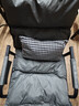 舒客艺家  电脑椅懒人沙发椅家用椅子舒适可调办公椅小户型可躺靠背椅沙发 灰色双层加厚+抱枕单椅 实拍图