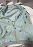 嘟嘟家【一衣三穿】儿童满印外套冬装宝宝两件套男童加厚上衣冬季 薄荷绿 120 实拍图