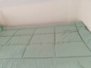 京东京造抗菌云感棉花床垫 新疆棉床褥加厚可折叠软垫 1.2x2m 豆绿色 实拍图