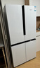 西门子（SIEMENS）550升博纳臻鲜十字门对开四门冰箱铂金抗菌净味一级能效变温储鲜大容量冰箱金属白色KC550281EC 实拍图