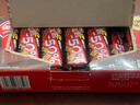 雀巢（Nestle）脆脆鲨黑巧克力味减糖威化夹心饼干休闲零食36条450g 早餐下午茶 实拍图