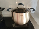 爱仕达（ASD）汤锅 304不锈钢蒸锅炖煮锅 C味黛丽舍24CM燃气电磁炉通用GL1724HB 实拍图