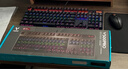 雷柏（Rapoo） V500PRO 有线背光机械键盘 104键全尺寸游戏电竞笔记本电脑多媒体办公吃鸡全键无冲键盘 红轴 实拍图