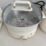 美的（Midea）小电锅宿舍电煮锅小型1-2人电火锅多功能一锅多用电蒸锅炖蒸煮一体电热锅泡面锅煮面锅四季小嗨锅 3.3L 【分体式  蒸片款】HGC232301W 实拍图