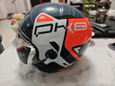 YOHE摩托车电动车头盔男女通用电动车安全帽3C认证头盔 像素魔方 大码（L） 实拍图