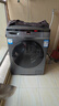 海尔滚筒洗衣机全自动带烘干滚筒洗烘一体机10公斤国家补贴一级能效超薄机身除菌螨海尔统帅 洗烘一体|金榜销冠|精洗四季 实拍图