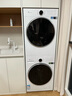 小天鹅（LittleSwan）水魔方洗烘套装 10KG滚筒洗衣机全自动+变频热泵烘干机家用烘衣服 628PLUSW+628PLUSW 国家补贴 实拍图