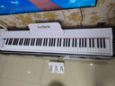 海蒂诗电钢琴便携式88键重锤初学者儿童电子钢琴成人专业电钢考级幼儿 B-101-配重力度-单踏-四色可选 实拍图