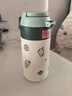 FGA富光吸管保温杯316不锈钢儿童弹盖杯孕妇男女士学生水杯子380ML 实拍图