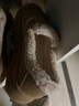 红蜻蜓毛毛鞋女冬款厚底加绒勃肯鞋雪地靴棉鞋WTC44660 驼色 38 实拍图