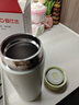 爱仕达（ASD）316L不锈钢真空保温杯 家用办公学生水杯 长效保温 400ml 薄荷绿 实拍图