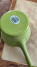 茶花（CHAHUA）塑料水瓢厨房浴室多用塑料水勺大号水瓢塑料水舀 新款绿【大号1.6L】 1只装 实拍图