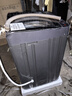 志高（CHIGO）全自动洗衣机波轮宿舍迷你小型家用洗烘一体智能洗脱一体机 20KG玄武灰【升级双动力+强力烘干+玻璃盖板】 实拍图