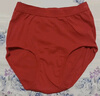 三枪【全棉高腰】女士内裤大码短裤提臀透气纯色送妈妈女三角裤3条装 实拍图