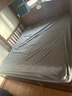 京东京造 悦柔床笠 120g加厚耐用磨毛A类床罩床垫保护套 1.8米床 科技灰 实拍图