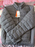 雪中飞男女立领秋羽绒百搭轻薄鸭绒立领修身轻盈隐藏式口袋 朱墨灰|8C83-男 M 170/92A 实拍图