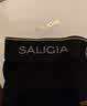 撒利加（SALIGIA）柱纹平角四角内裤男性感莫代尔莱赛尔棉透气新款 莫代尔3件【黑+黑+黑】【细腻柔软】 L 实拍图