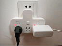 公牛（BULL）转换插头/品字形一转三插座/无线转换插座/电源转换器 适用卧室、厨房 3位分控开关插座  实拍图