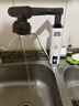 奥克斯（AUX）电热水龙头热水器加热水龙头快速热水变频恒温厨房下进水 【大屏数显】雪山白+升级机械臂+漏保插头 实拍图