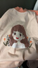 猫人女童内衣套装纯棉儿童秋衣秋裤大童中高领打底内衣 卡通女孩 150 实拍图