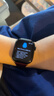 Apple/苹果 Watch Series 10 智能手表GPS款42毫米亮黑色铝金属表壳黑色运动型表带S/M MX1M3CH/B 实拍图
