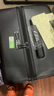 不莱玫行李箱拉杆箱旅行箱子大容量女学生男出国托运密码箱26英寸 黑色 实拍图