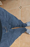 【宽松直筒】高品质牛仔裤男四季款宽松直筒商务休闲百搭长裤 深蓝色 33 【建议135-170斤】 实拍图