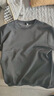 凡客诚品（VANCL）官方店秋季上新休闲舒适长袖百搭打底圆领卫衣 铁灰 3XL 实拍图