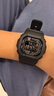 卡西欧（CASIO）手表G-SHOCK系列小红圈小方块系列太阳能电波防水防震防磁日韩表 小黑圈GW-M5610U-1B太阳能+电波 实拍图